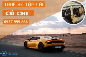 thuê xe bổ túc tay lái giá rẻ tại củ chi
