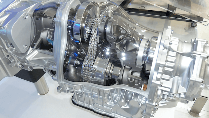 cấu tạo hộp số vô cấp cvt