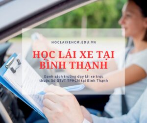 học lái xe ô tô tại quận bình thạnh