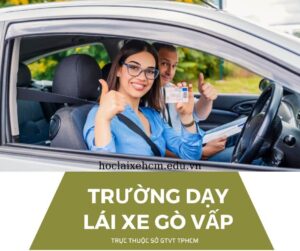 trường dạy lái xe gò vấp