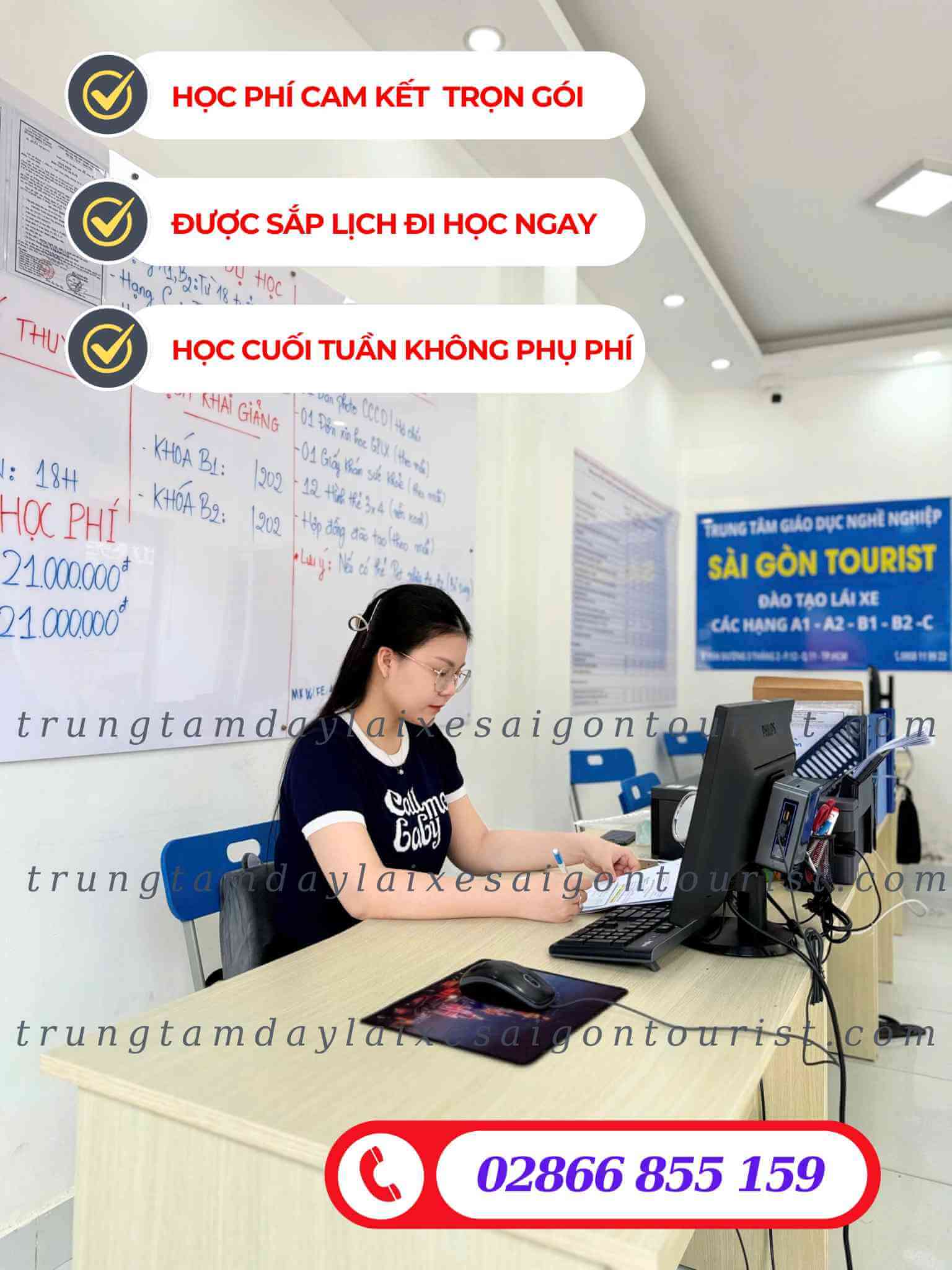trung tâm thi bằng lái xe tại hóc môn